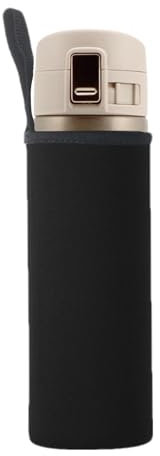 Housse Isotherme pour Bouteille en Verre - Protection en Néoprène avec Sangle Réglable pour Gourdes de 0,5 à 1 Litre | Étui Antichoc et Isolant pour Randonnée, Voyage, Sport et Usage Quotidien