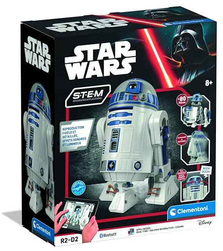 Star Wars Robot R2D2 à Construire - Kit Droïde Interactif à Monter - 8 Ans+