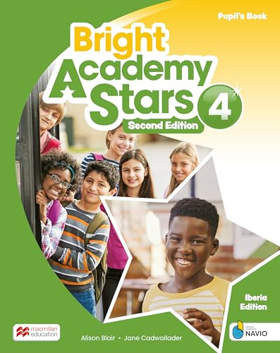 Bright Academy Stars 4 Pupil's Book:libro de texto de inglés impreso con acceso a la versión digital