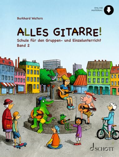 Alles Gitarre! 2: Schule für Gruppen- und Einzelunterricht. Gitarre. Schülerheft.
