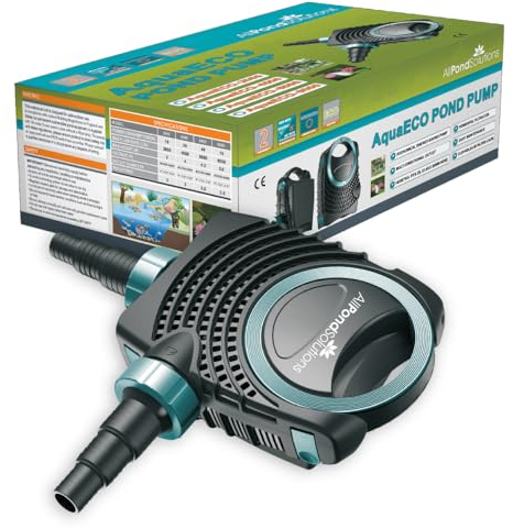 AquaECO Pond Pump 8000L/H - Low Wattage - Koi Fish Filter Waterfall - All Pond Solutions