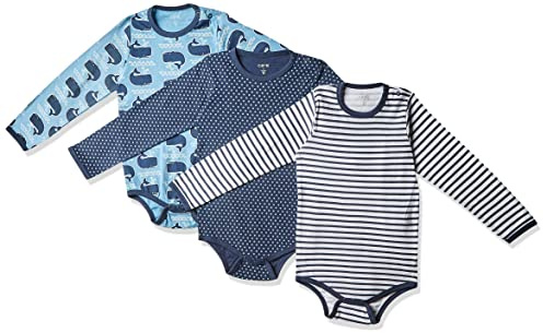 Care, Body Bébé Manche Longue , Deep Skye Blue (720), 80