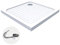 SANA Receveur de douche blanc 85 x 85 cm + siphon inclus
