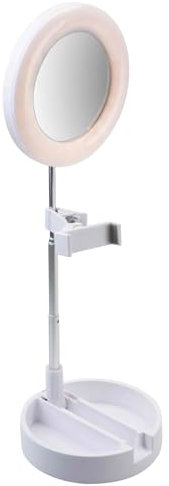 VFM - Social Media 17. 5cm Led Ring Light With Phone Holder