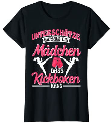 Kickboxen Mädchen Kampfsport T-Shirt