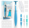Stielwarzen Entfernen Schnell Kit,Skin Tag Remover Kit 2 in 1 für Micro bis Large (1 mm-8 mm) mit 60 Tag Bands Sicher Schmerzlos Hautanhängsel Hautzipfel Entfernen Stielwarzen