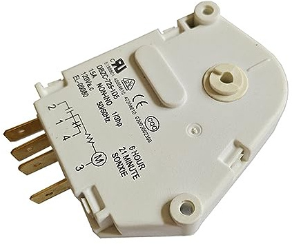 NUHFUFA Timer di sbrinamento DBZC-725-1D5 per accessori frigorifero adatto per 110V-120V Frigorifero sbrinamento Timer Controller