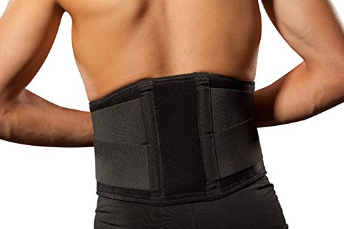 Hochwertige Rückenbandage/Rückenstütze LOREY-LU10008 aus Neopren M