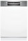 Bosch Serie 6, Teilintegrierter Geschirrspüler, 60 cm, Edelstahl, SMI6YCS02E