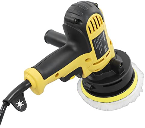 Eujgoov Lucidatrice per Auto Elettrica da 700 W Lucidatrice per Auto Elettrica, Kit Lucidatrice per Tamponi per Auto Kit Tampone per Lucidatrice Portatile Lucidatrice Portatile