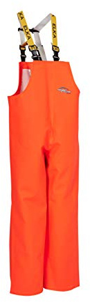 Elka 177301030005 Fishing Xtreme Lätzchen & Hosenträger, fluoreszierendes Orange, Größe L