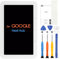 ARSSLY pour Google Nest Hub LCD Affichage, pour Google Nest Hub LCD Écran Tactile Digitazer Assemblée Remplacement avec Réparation Kit (Blanc)