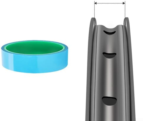 Robusto nastro per cerchioni per pneumatici tubeless, lunghezza 10 m, colore , materiale PET (29 mm x 10 m)