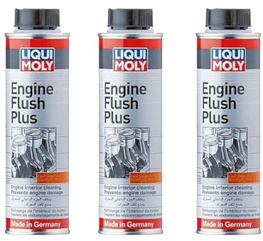 Engine Flush Car Engine Oil System Cleaner for Petrol and Diesel Engines - 3x300ml