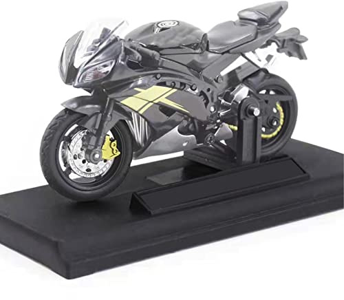 HEEPDD 1:18 Modelo de Juguete de Motocicleta, Motocicleta de Simulación de Aleación con Soporte de Pantalla de 4.5 Pulgadas para Niños Juego Educativo Decoración del Hogar