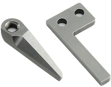 1 set 20719003 20719004 Rörlig fast kniv for JACK C4 C5 overlock symaskiner(JACK C5 Knife)