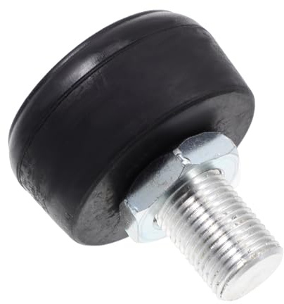Veemoon Bloc de Frein pour Patins à roulettes Réglable en Caoutchouc Résistant à l'usure Butée de Frein Noir Trous Accessoire Compatible pour Patinage en Ligne pour Rollers Sportifs