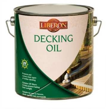 Liberon DOTE5L 5L Decking Oil Teak