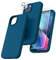TOCOL Silicone for iPhone 13 Case 6.1-Inch, Liquid Silicone Multi-Color Slim Silky-Soft Touch Anti-Scratch Shockproof Protective Phone Cover, Midnight Blue