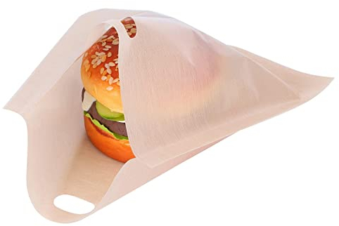 5 bolsas para tostadoras, 17 x 19 cm, antiadherentes, para microondas, seguridad alimentaria, reutilizables, para rebanadas de pizza, pollo, tostadas, sándwiches
