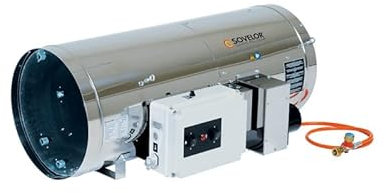 Chauffage à air pulsé GA100C suspendu 100,3kW gaz propane G31 à combustion directe Sovelor