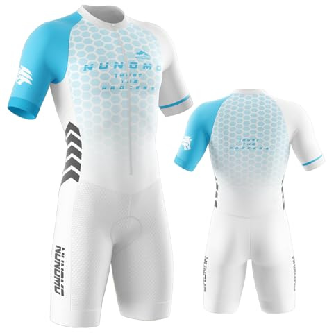 NUNOMO Triathlon kostym herr ärmlös trisuit för simning, för cykling träning vägcykel topp cykling kläder racing cykel topp, trisuit för cykling, typ-4, L