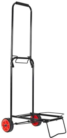 JE CHERCHE UNE IDEE - DI8785 Diable Pliant 30x36x86 cm - Compact et Ergonomique - Polyvalent pour Domicile et Bureau - Confort d'Utilisation - Roues en Caoutchouc