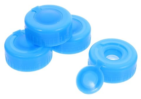 Hemobllo 4 Piezas Tapones de Repuesto para Garrafas de Agua Tapones para Botellas de Agua y Dispensadores Tapas de Reciclaje para Oficina Hogar y Actividades