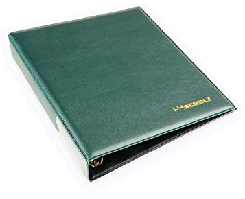 Midi-M & Schulz Münzalbum für 200 Stück 2 Euro Münzblatt Sammelalbum (grün)…