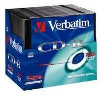 Verbatim CD-R Extra Protection CD-R 700 MB 20pc (S) – Blank CDs (CD-R, 700 MB, 20 pc (S), 120 mm, 52 x, 80 Min)