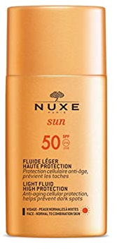 Nuxe Sun Light Fluid High Protection SPF 50 Sonnenschutz, 50 ml