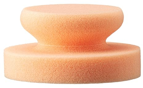 LIQUI MOLY Lackpflege Handpolierschwamm hart, Art.-Nr. 21782 I 2 Polierpads zur leichten Handverarbeitung & Verstärkung von Schleifpolituren I Fester Polierschwamm aus feinporigem Schaumstoff I 10cm ?