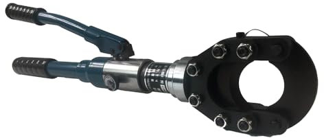 50 mm hydraulisk kabelsax, 70KN, kabelskärare Fits Cu & Alu & telefonkabel, spärrskärare och trådkabelskärare för elindustri, kommunikationsbransch, byggarbetsplatser, nödreparationer