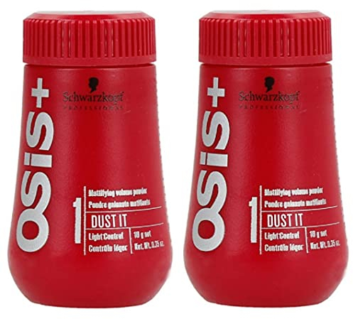 2er Schwarzkopf Professional Osis+ Light Control Dust It Mattifying Volume Powder 10 g