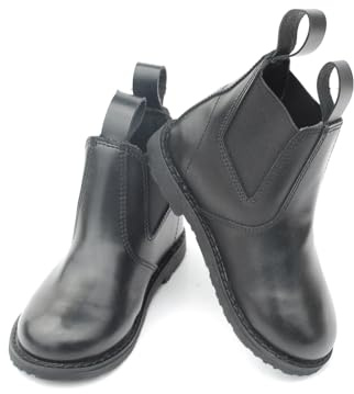 Rhinegold Baby Z837-10-BLK Little Ones Jodhpur Boot, Black, 10 (EU30)