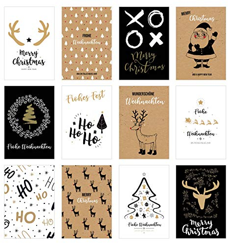 Edition sidenlek set 12 exklusiva premium-julkort med kuvert. Dubbla kort/fällkort med kuvert. Jul kort vykort julkort Julklapp