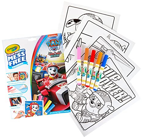 Crayola Paw Patrol Color Wonder, Ready Race Rescue, Mess Free Coloring Pages & Markers, Gift