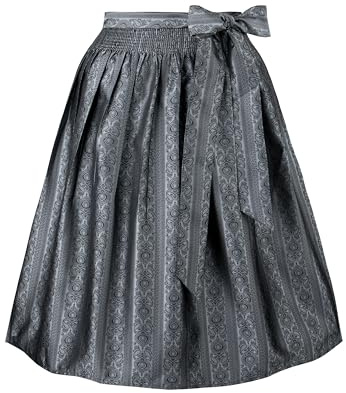 Stockerpoint Dam förkläde Corinna Dirndl-förkläde, grå, vanlig, GRÅ, En Storlek