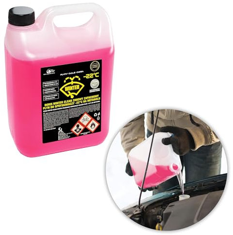 Bauster Premium Scheibenfrostschutz -20°C 5L | Hochwirksamer Wischwasser Frostschutz | Ideal für Auto und Lkw | Konzentrat für klare Sicht bei Frost und Schnee