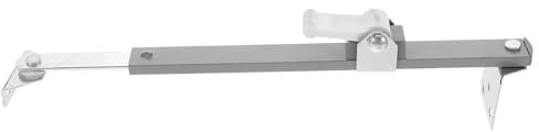 Gadpiparty Fijador Antivuelco Para Ventanas De Acero Inoxidable Resistente Soporte Ajustable Compatible Ventanas Abatibles 1 Unidad Seguridad El Hogar