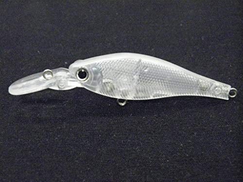 wLure 10 blank omålad spigg crankbait toppvatten läpplös Jerkbait fiskedrag V3