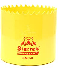 Starrett HSS Bi-Metal Fast Cut Hole Saw - 51mm - For Metal, Wood, Plastics
