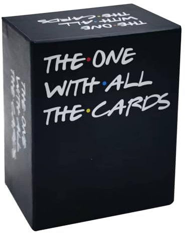 Sfixanve The One With All The Cards Friends Game - Juego de cartas de fiesta contra amigos en programa de televisión para adultos