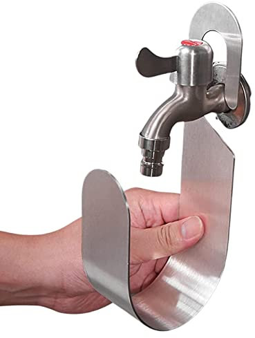 Gancio per tubo da giardino - Supporto a parete per supporto per tubo 'acqua | Gancio per tubo durevole con cuscinetto di carico | Supporti per tubo 'acqua portatili da appendere all'esterno e