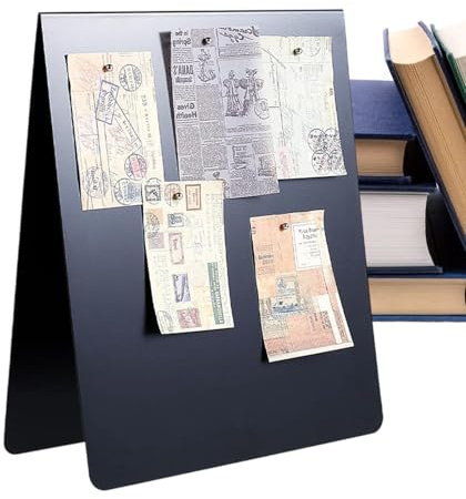 Lpoppcx Tablero Magnético Para Notas | Panel De Notas Para Escritorio - Tablero Magnético Antideslizante para Fotos de Gabinete, de Recordatorio y Adhesivas | Uso En Oficina Aula Y