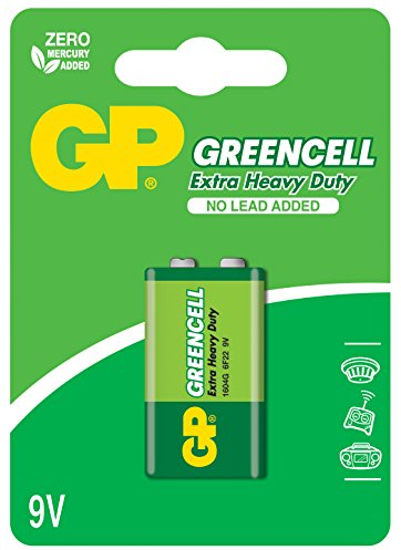 GP Battery VD5567 Pila Greencell, Multicolore