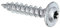 Alberts 338381 Vis à bois Speed | argent Ruspert | Ø 7 x 40 mm | Set de 50 pièces