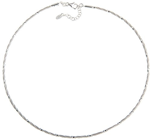 Silberketten Store Fashion Omega Halsreifen 2mm - Länge 40cm - echt 925 Silber