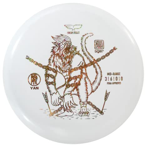 Yikun Disc Golf Midrange Professional PDGA Approved 165-176g Versatile Golf Disc Perfect for Outdoor Games and Competition (Color Disc May Vary)