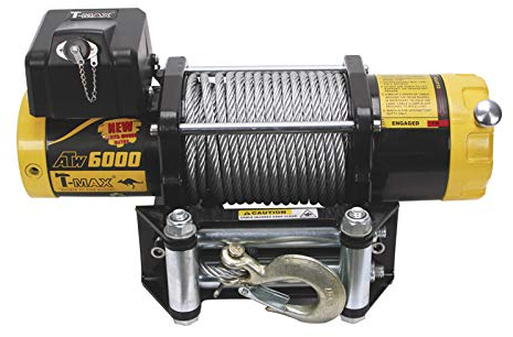 T-Max Seilwinde ATW-6000lbs 12V 2720kg Stahlseil